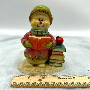 Snowman Vintage Regency Fine Arts Collectible Sculpture Figurine